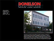 Tablet Screenshot of donelsonarchitecture.com